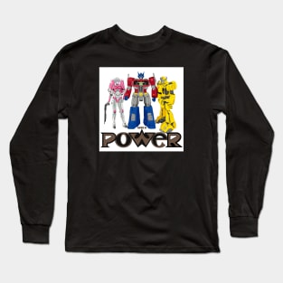 Transformers matrix of POWER version 1 Long Sleeve T-Shirt